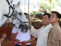 Penuhi Undangan Datang Ke Hambalang, Prabowo Ajak Gibran Latihan Berkuda