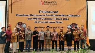 Bawaslu Luncurkan Pemetaan Kerawanan Pilgub Jatim 2024, Ini yang Dibahas