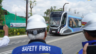 Kereta Otonom Siap Beroperasi di IKN di HUT ke-79 RI