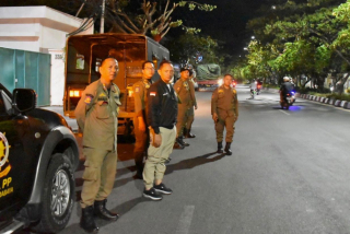 Gencar Lakukan Patroli, Satpol PP Surabaya Amankan 10 Anak Balap Liar
