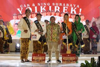 Cak Maudah dan Ning Joana Terpilih Jadi Duta Wisata Surabaya Tahun 2024