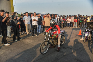 Sirkuit GBT jadi Wadah Balapan Anak Muda, Wali Kota: Isok Koyok Valentino Rossi