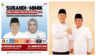 KPU Sidoarjo: Administrasi Subandi-Mimik dan Mas Iin-Edy Widodo Belum Memenuhi Syarat