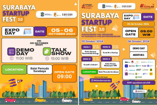 Surabaya Startup Festival 2024 Hadirkan Pameran, Workshop AI hingga Energi Terbarukan
