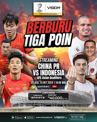 Malam Ini! Prediksi Line Up dan Link Live Streaming China vs Indonesia Kualifikasi Piala Dunia 2026