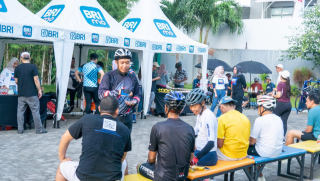 BRI BO Mulyosari Gelar Tunjungan Loop, Bidik Nasabah Komunitas Olahraga
