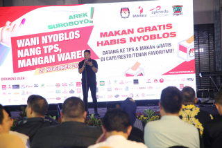 Waspadai Pesan Hoaks "Wani Nyoblos Kotak Kosong Nang TPS, Mangan Wareg"