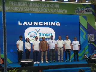 Hari Jadi Ke 48, PDAM Surya Sembada Surabaya Kembangkan Layanan Digital Meter Air Pintar