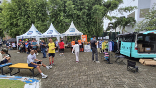 Dorong Transaksi Digital BRI Surabaya Kusuma Bangsa Gelar Tunjungan Loop
