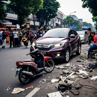 Tabrakan Beruntun di Jalan Basuki Rahmat Surabaya, Pengemudi Becak Tewas