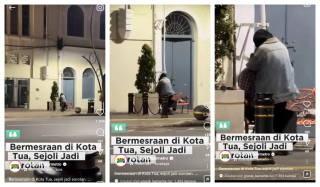 Ulah Sejoli Muda Mudi ini Bikin Wisata Kota Lama 'Ternoda', Videonya pun Viral