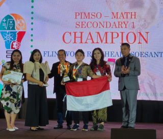 Siswa SMP Surabaya Sabet Juara Dunia Olimpiade Matematika di Manila