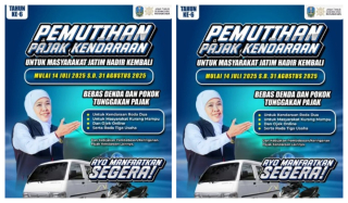 Pemprov Jatim Gelar Pemutihan Pajak Kendaraan Mulai 14 Juli hingga 31 Agustus 2025, Cek Syaratnya