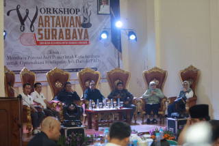 Bahas Aset Daerah di Workshop Wartawan, Wakil Ketua DPRD Minta Pemkot Surabaya Buka Ruang Partisipasi Publik