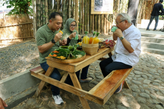 Wali Kota Eri Cahyadi Resmikan Taman Harmoni, Tiket Masuk Ditukar Voucher Kuliner