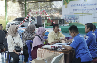 HUT Lalu Lintas Polri ke-70 , Kapolres Gresik: Desa Sukorejo Jadi Percontohan Kampung Tertib