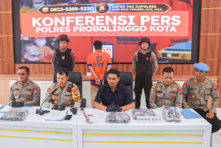 Polres Probolinggo Kota Tangkap Pelaku Penganiayaan Saat Pawai Karnaval