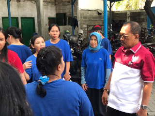 Sengketa Pabrik Garmen di Kedurus, Cak Ji Tegas Tolak Eksekusi Premanisme