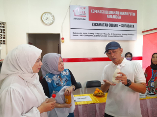 Ajeng Wira Wati Dukung Pembentukan Koperasi Kelurahan Merah Putih di Airlangga
