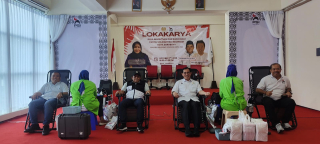 PSI Surabaya “Beraksi untuk Negeri”, Ratusan Warga Antusias Ikuti Pengobatan Gratis dan Donor Darah