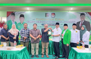 KPU Surabaya Jalin Sinergi Lewat Kunjungan ke PPP, Bahas Penetapan Kursi dan Dapil