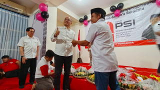HUT ke-11, PSI Surabaya Gelar Doa Bersama dan Tumpengan Sederhana