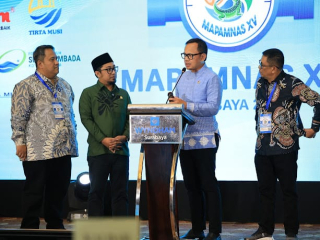 Wamendagri Bima Arya Sugiarto Buka MAPAMNAS XV PERPAMSI dan Dorong Transformasi Air Minum