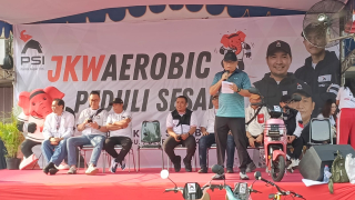 JKWaerobic Peduli Sesama, PSI Surabaya Galang Bantuan Untuk Korban Bencana
