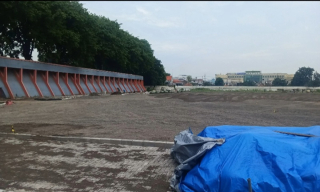 Revitalisasi Lapangan Karanggayam Ditarget Rampung 19 Desember, Dinas Cipta Karya Awasi Kontraktor