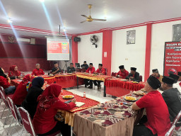 PDI Perjuangan Kota Probolinggo Gelar Rapat Perdana, Tegaskan Arah Pembangunan Berbasis Trisakti
