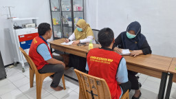 Pastikan Hak Kesehatan Warga Binaan, Rutan Gresik Gencarkan Skrining HIV, TBC dan PTM