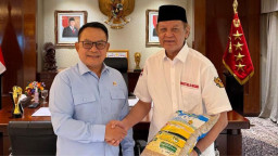 Seno Adjie Temui KSP Dudung, Bahas Pengembangan Bibit Padi PS08 untuk Ketahanan Pangan