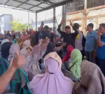 Pengundian Lapak Pedagang Pasar PPI Krembangan Surabaya Berakhir Buntu!