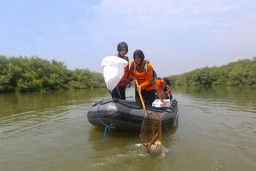 BRIDA Surabaya Kembangkan Pirolisis Ubah Sampah Plastik Mangrove Jadi Bahan Bakar