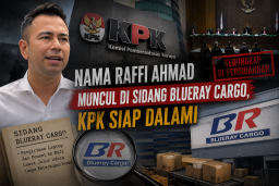 Baca juga : KPK Siap Dalami Peran Raffi Ahmad yang Muncul di Sidang Blueray Cargo