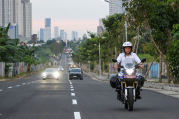 Atasi Macet di Surabaya Barat, Pemkot Uji Coba Lalu Lintas Jalan Radial Road Lontar