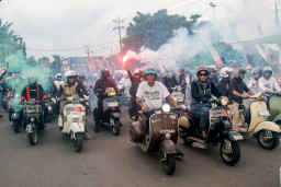 Baca juga : Vespa Kultural Warnai Grebeg Suro 2026, Vespisti Kepung Monumen Reog Ponorogo