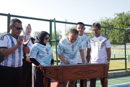 Dulu Berpasir dan Gersang, Lapangan Legendaris Potro Agung Kini Jadi Sport Center Modern