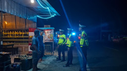 Patroli Blue Light Polantas Karib Polda Sulbar: Lampu Biru Jadi Jaminan Rasa Aman dan Nyaman di Mamuju