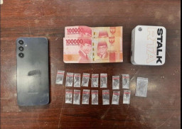 Polda Sulbar Tangkap Tiga Pengedar Narkoba, Sita Puluhan Saset Sabu di Malunda