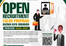 Pemkot Surabaya Buka Pendaftaran Calon Pimpinan BAZNAS Periode 2026–2031, Cari Figur Berintegritas