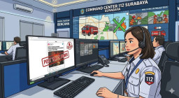 ADA APA DENGAN COMMAND CENTER 112? POSTINGAN KEBAKARAN TPA BENOWO LENYAP, SUNTIKAN 120 MILIAR JADI ARANG?