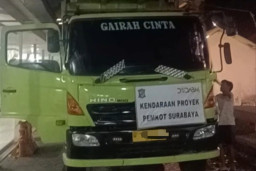 Pemkot Surabaya Tegur Kontraktor Catut Nama DSDABM di Truk Proyek