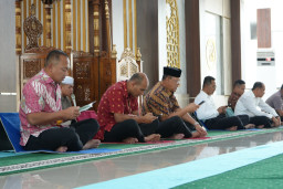 Yasinan dan Doa Bersama Anak Yatim, Polda Sulbar Isi Hari Juang Polri dengan Kebaikan