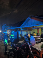 Jaga Malam Tetap Kondusif, Ditlantas Polda Sulbar Gencarkan Patroli dan Edukasi Keselamatan