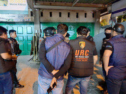 Cegah 3C dan Balap Liar, URC Polda Sulbar Patroli Malam di Mamuju