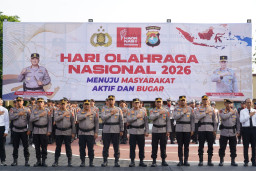Wakapolda Sulbar di HAORNAS 2026: Tubuh Sehat Modal Utama Layani Masyarakat dan Hadapi Karhutla