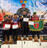 Sabet Emas di Pangkorpasgat Cup 2026, Briptu Muh. Risaldi Kembali Harumkan Nama Polda Sulbar