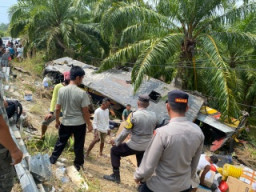 Gelar Perkara Kecelakaan Bus Maut,  Gakkum Satlantas Polres Mateng Naikkan Status ke Penyidikan