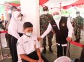 Vaksinasi Covid-19 Dosis Pertama, Jatim Tertinggi Kedua Nasional